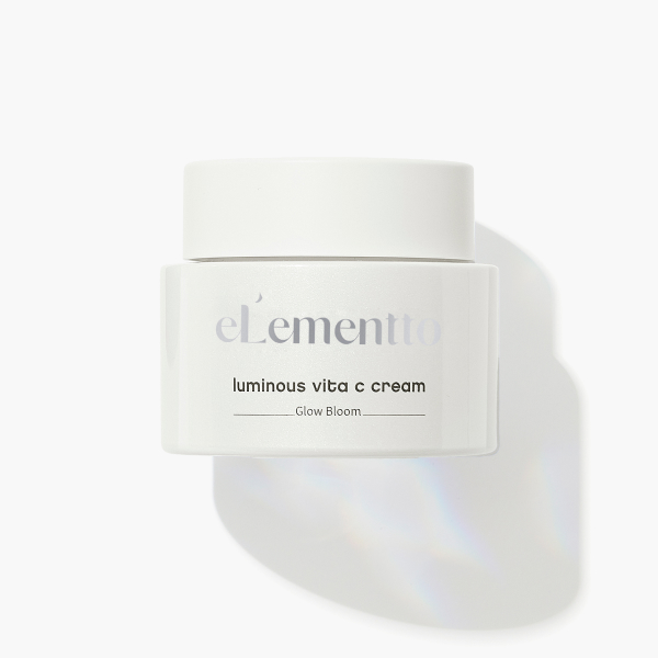 ♥적립금 미포함가♥ 글로우블룸 엘레멘토 루미너스 비타씨 크림 50g